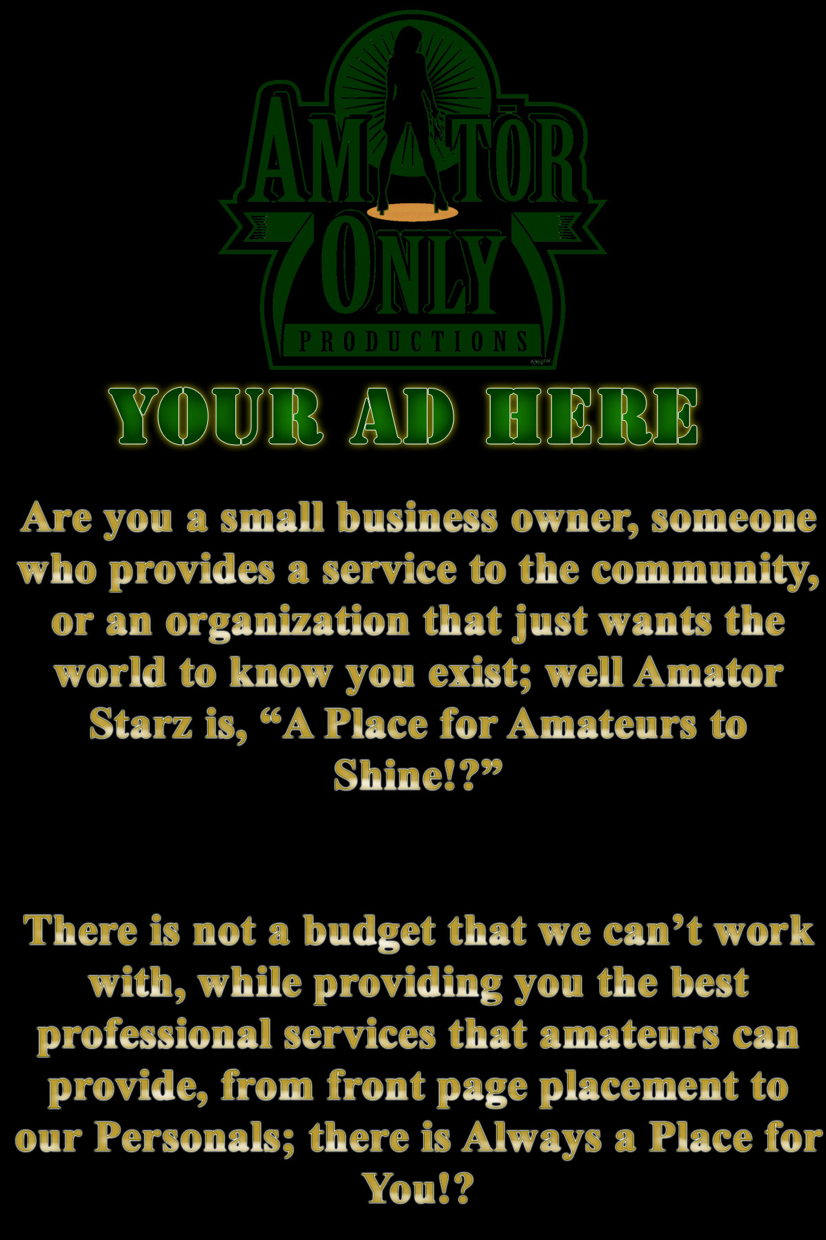 Amator Ads 1 Amator Ads 1